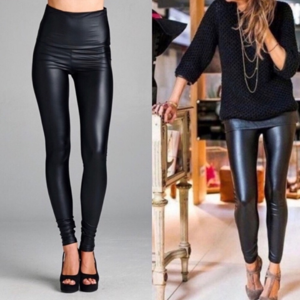 🎉Host Pick!🎉 Stylish, Chic Vegan Leather Leggings, Multiple Sizes